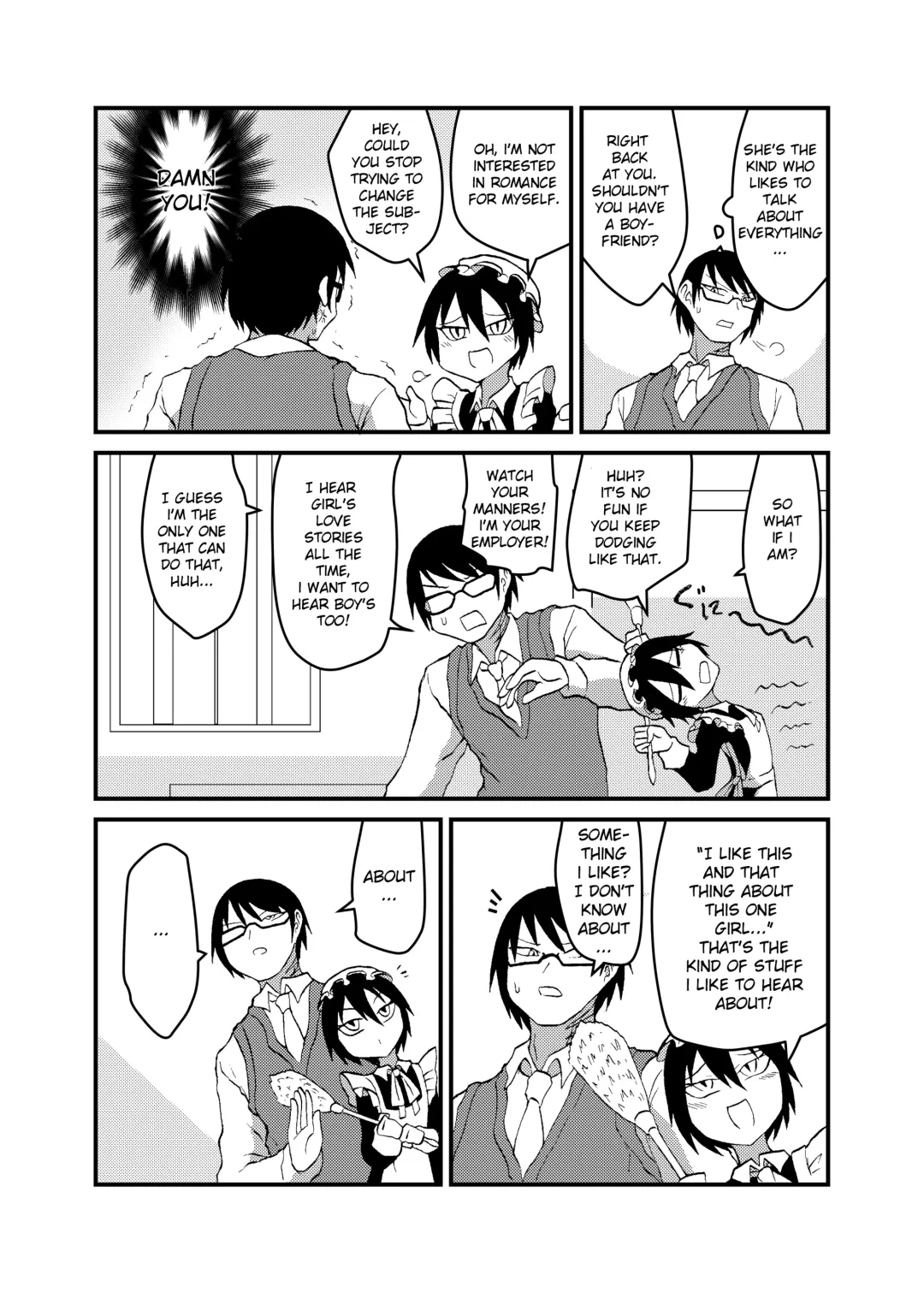 [Barakey] Mikai no Chi de Hirotta Nazo Gengo Tangan-chan o Maid to Shite Yatotte Icha Love suru Hon 4 Fhentai - Page 5