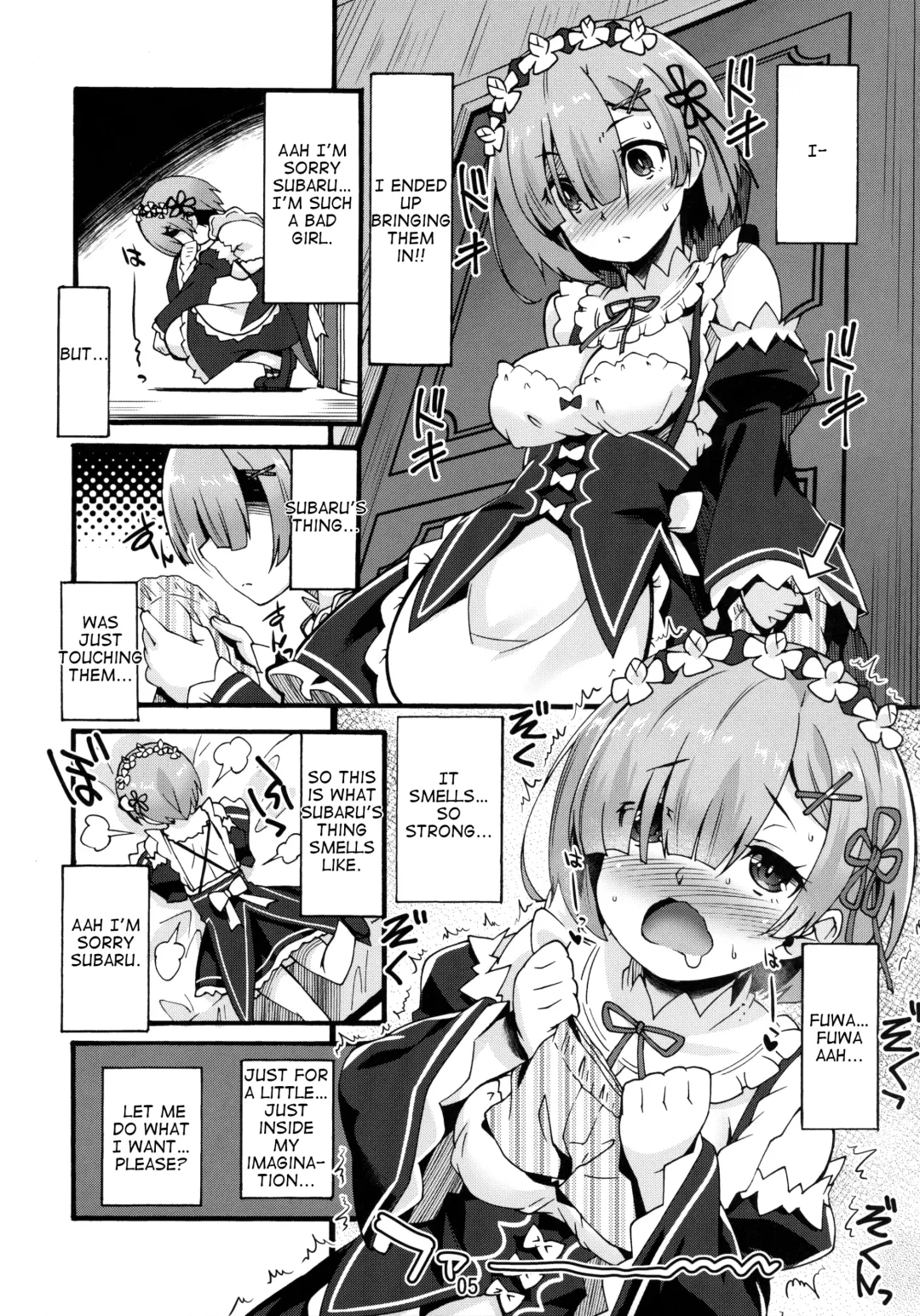 [Shinozuka Atsuto] Rem no Hitori Asobi | Rem's Playing by Herself Fhentai - Page 4