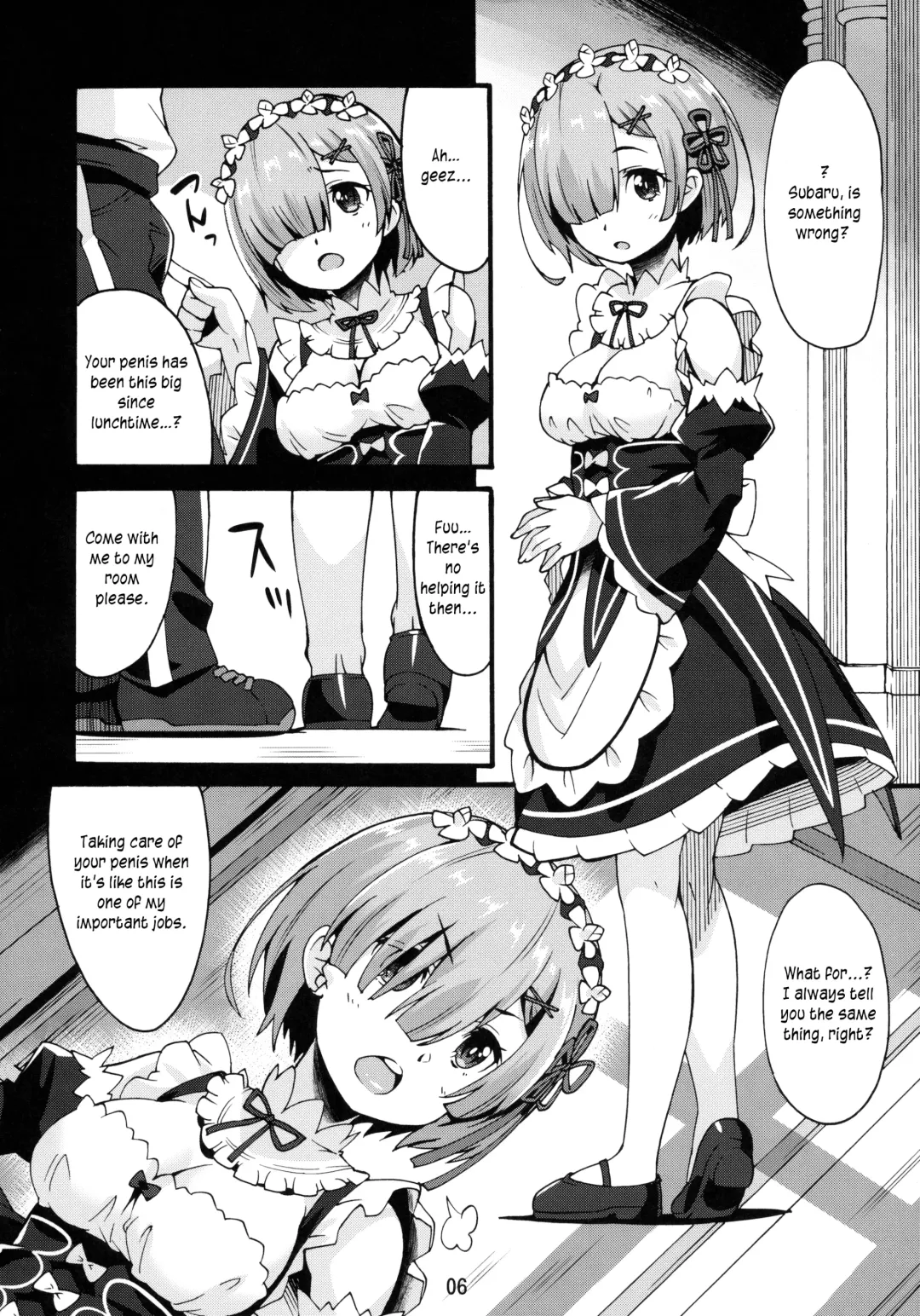 [Shinozuka Atsuto] Rem no Hitori Asobi | Rem's Playing by Herself Fhentai - Page 5