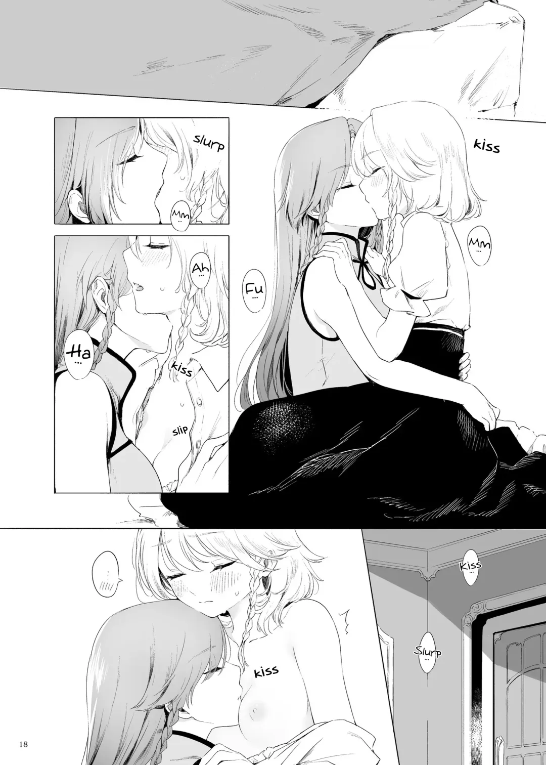 [Risui] Meiling ni Kawaigarareru Sakuya-san ga Mitai Hon | A book about Sakuya getting sweet with Meiling Fhentai - Page 18