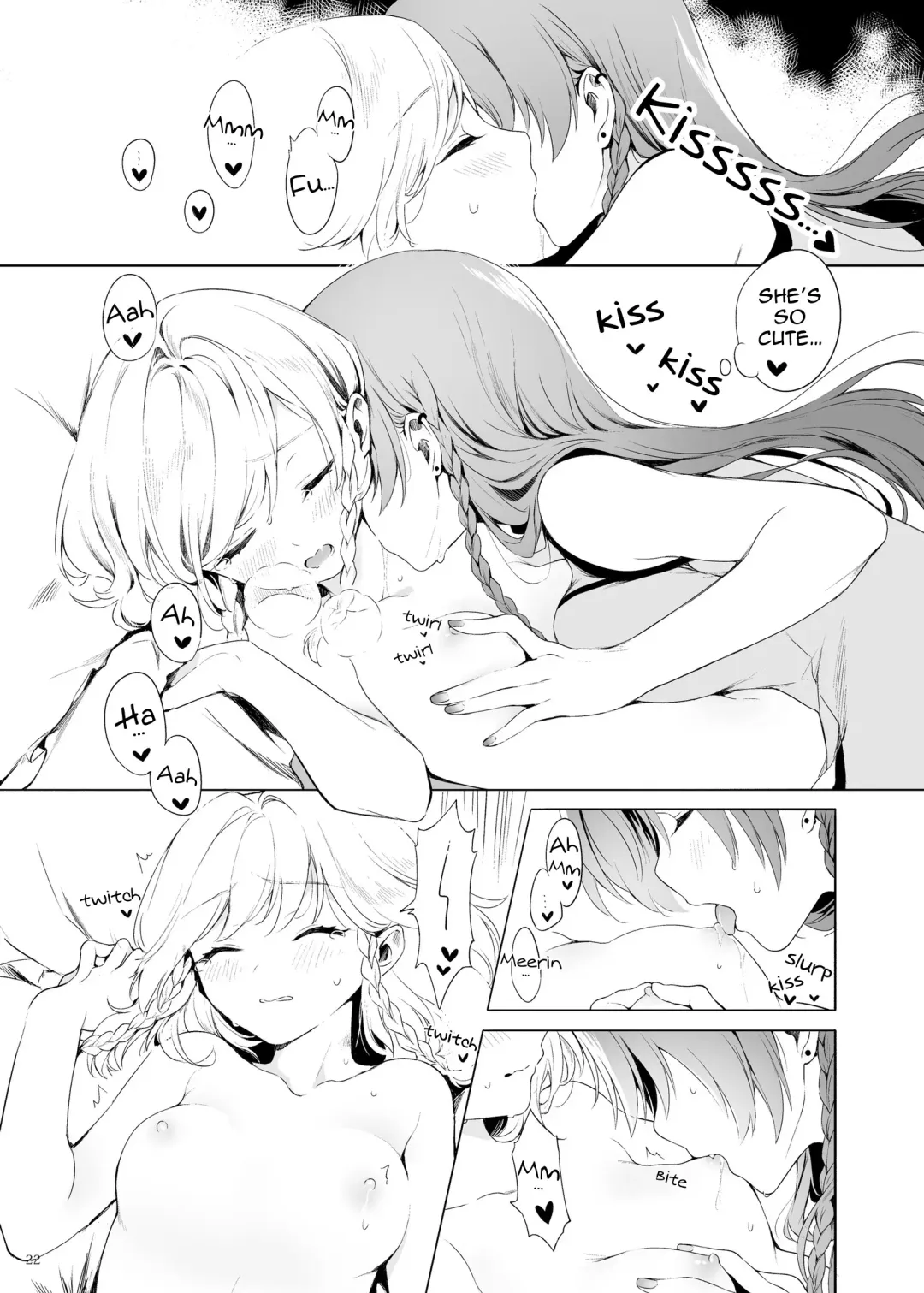 [Risui] Meiling ni Kawaigarareru Sakuya-san ga Mitai Hon | A book about Sakuya getting sweet with Meiling Fhentai - Page 22