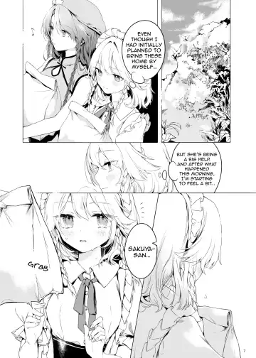 [Risui] Meiling ni Kawaigarareru Sakuya-san ga Mitai Hon | A book about Sakuya getting sweet with Meiling Fhentai - Page 7