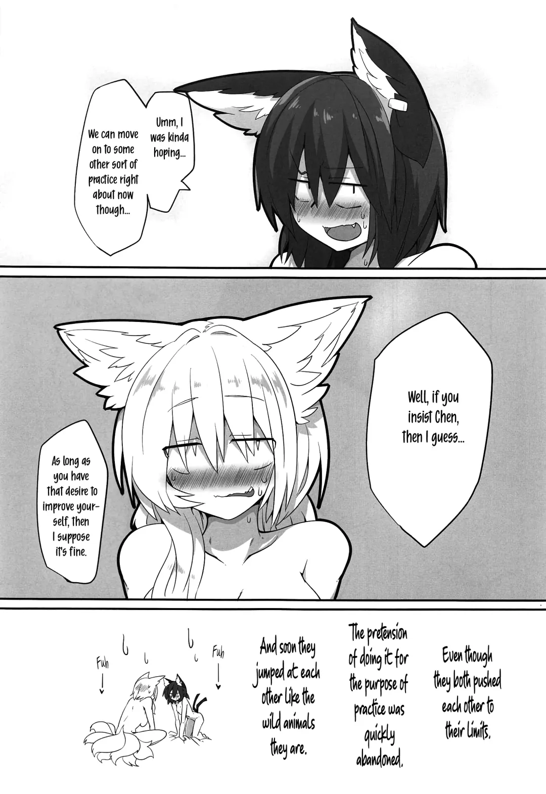 [Shiromaki Mizuga] Renshuu Suru Neko Fhentai - Page 12