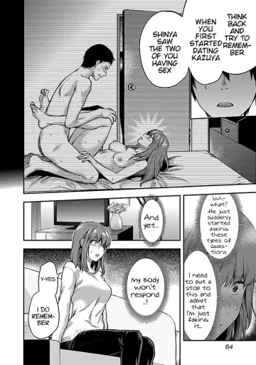 [Yuzuki N Dash] Kareshi ga Iru no ni Ch. 1-4 Fhentai - Page 59