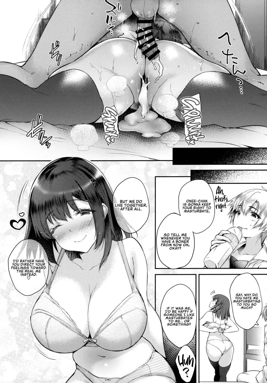 [Oohira Sunset] Anenie Life -Boku no Onanie wa Ane no Mono- | Big Sis Masturbation Life -My Masturbation Right Belongs to My Older Step Sister- Fhentai - Page 36