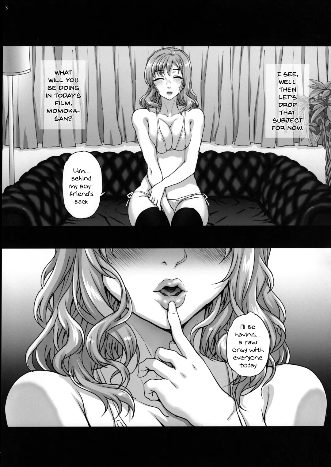 [Carn] Kareshi ni Naisho de 2 Nama Rankou...Shichaimashita. | Keep This A Secret From My Boyfriend 2 - I Had... Raw Group Sex Fhentai - Page 4