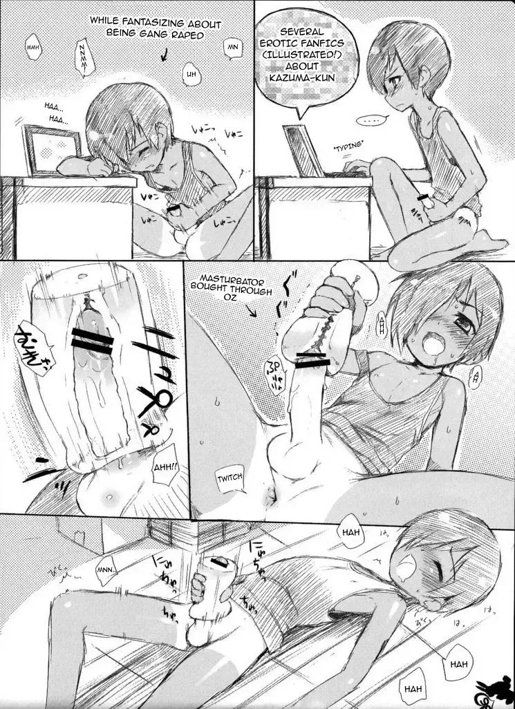 [Nemunemu] Nyan Nyan in the Bath with Kazuma-kun Fhentai - Page 5