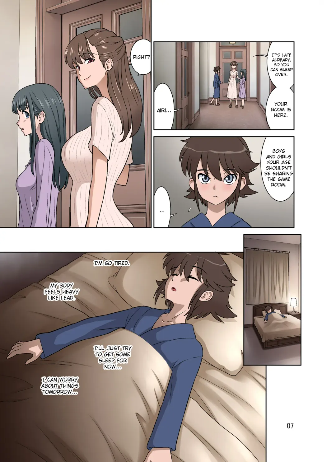 [Dozamura] Kakeochi | Elopement Fhentai - Page 7
