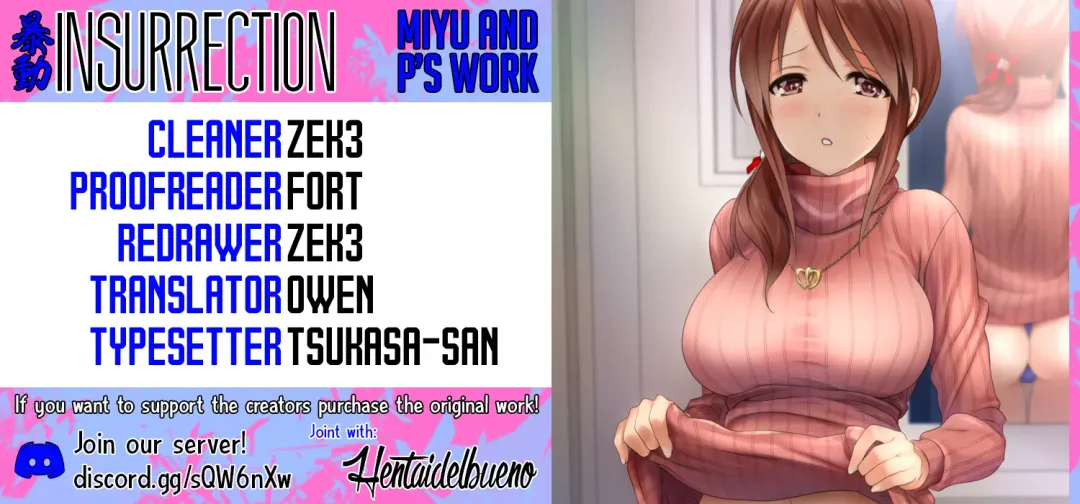 [Mitarashi Kousei] Miyu to P no Oshigoto | Miyu and P's job Fhentai - Page 35