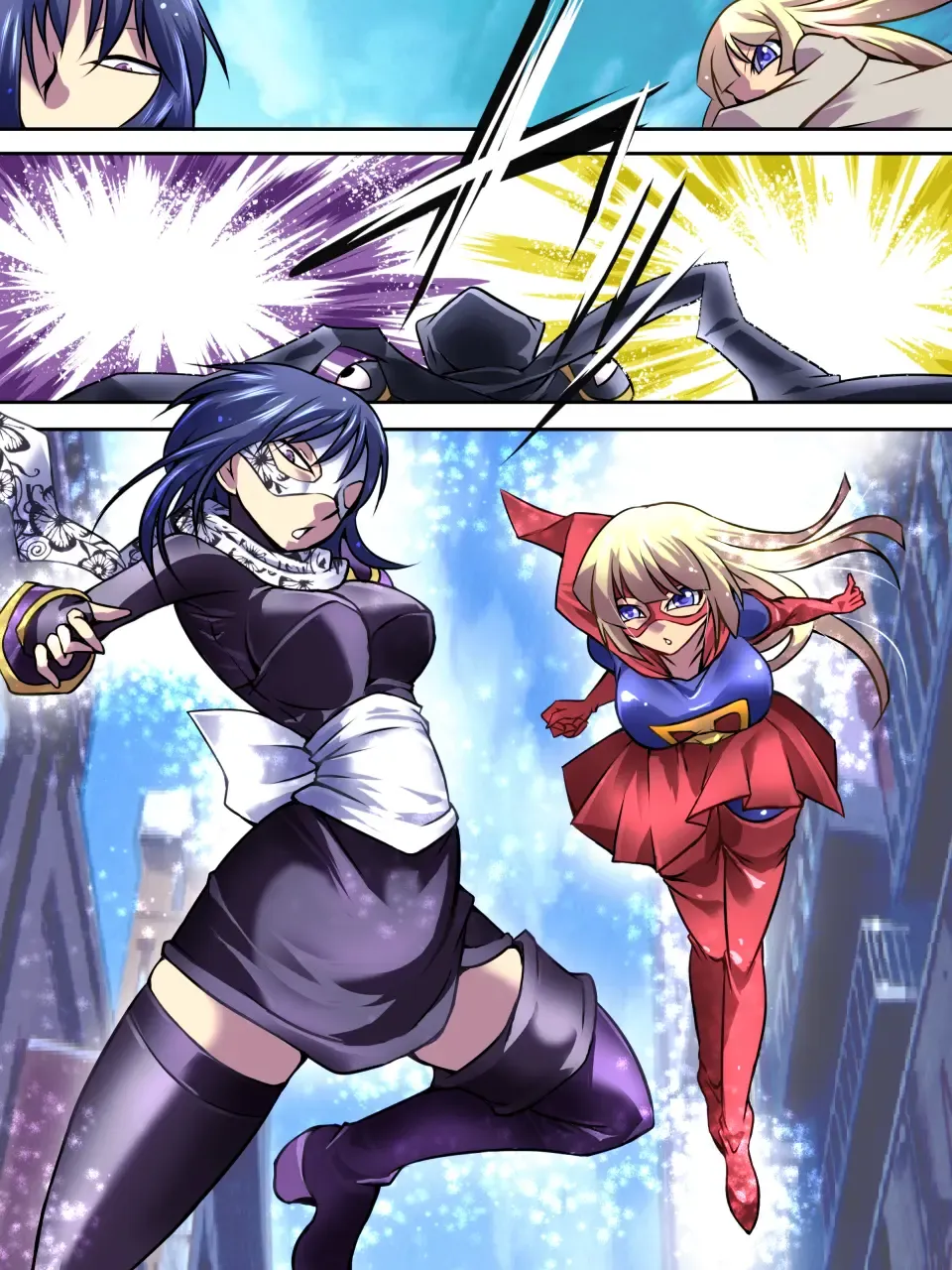 Superheroine Yuukai Ryoujoku IV - Superheroine in Distress - Kunoichi Suzushiro Fhentai - Page 10