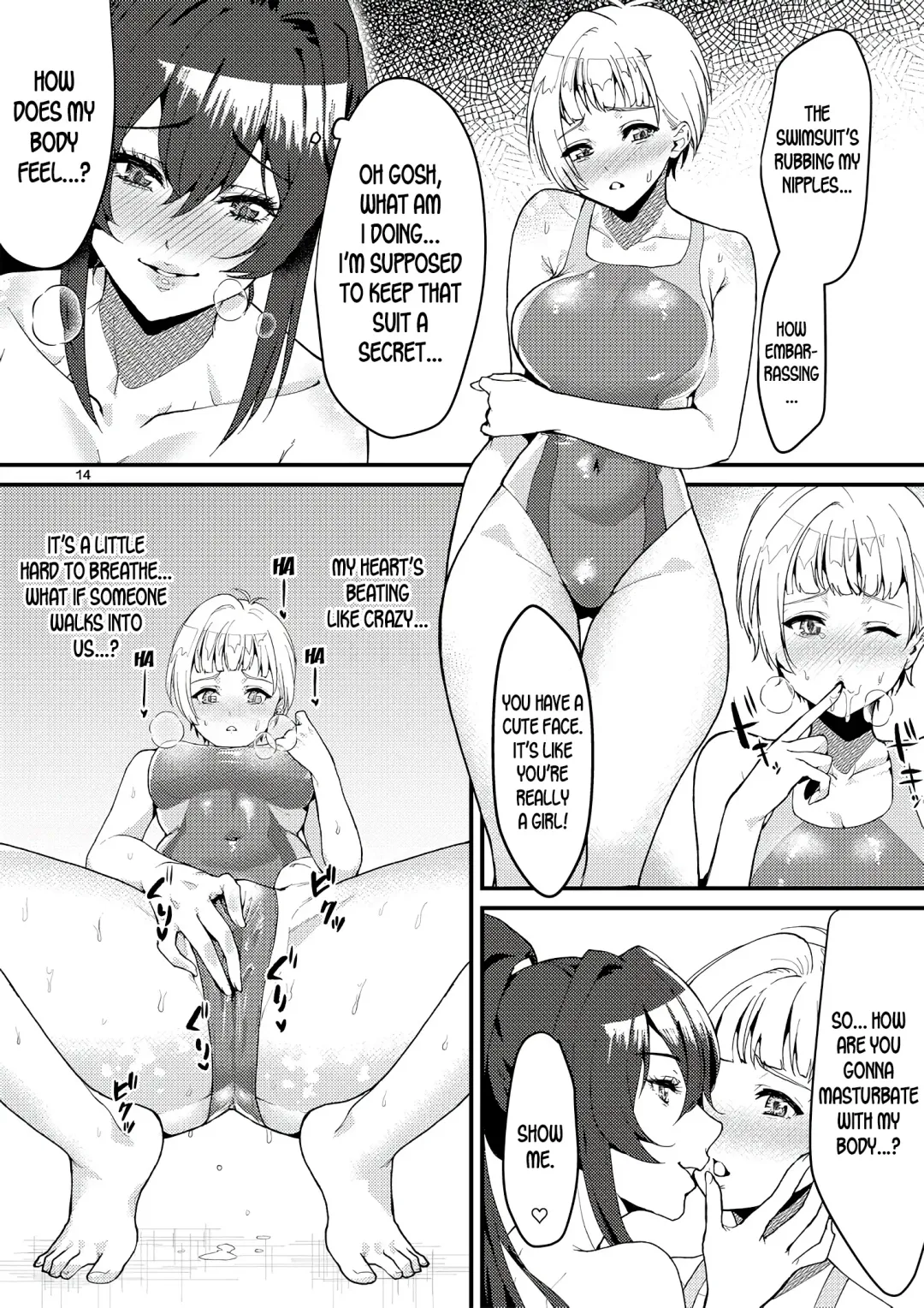 Suieibu no Kowai Senpai! | The Swim Club's Scary Senpai! Fhentai - Page 11