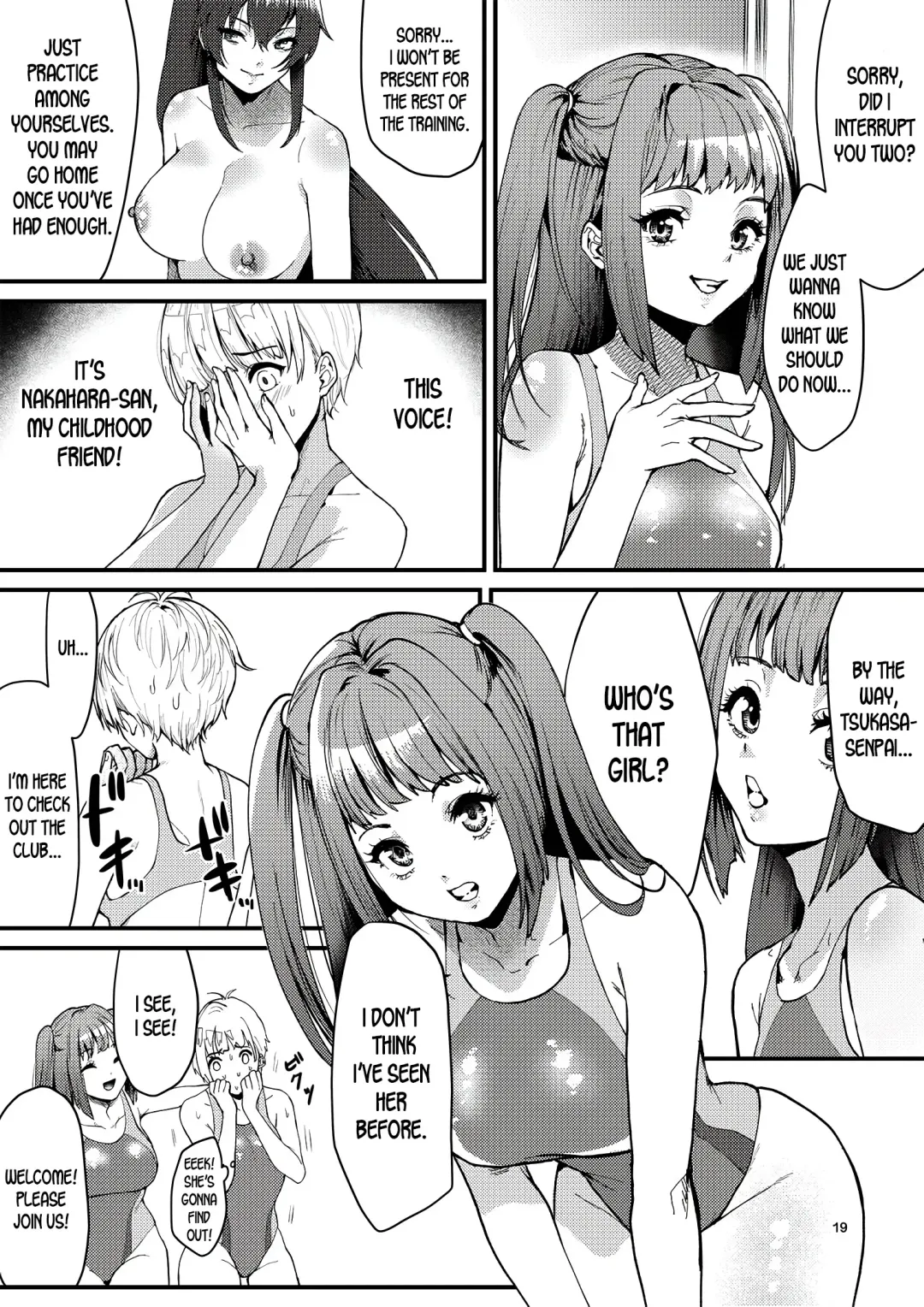 Suieibu no Kowai Senpai! | The Swim Club's Scary Senpai! Fhentai - Page 16
