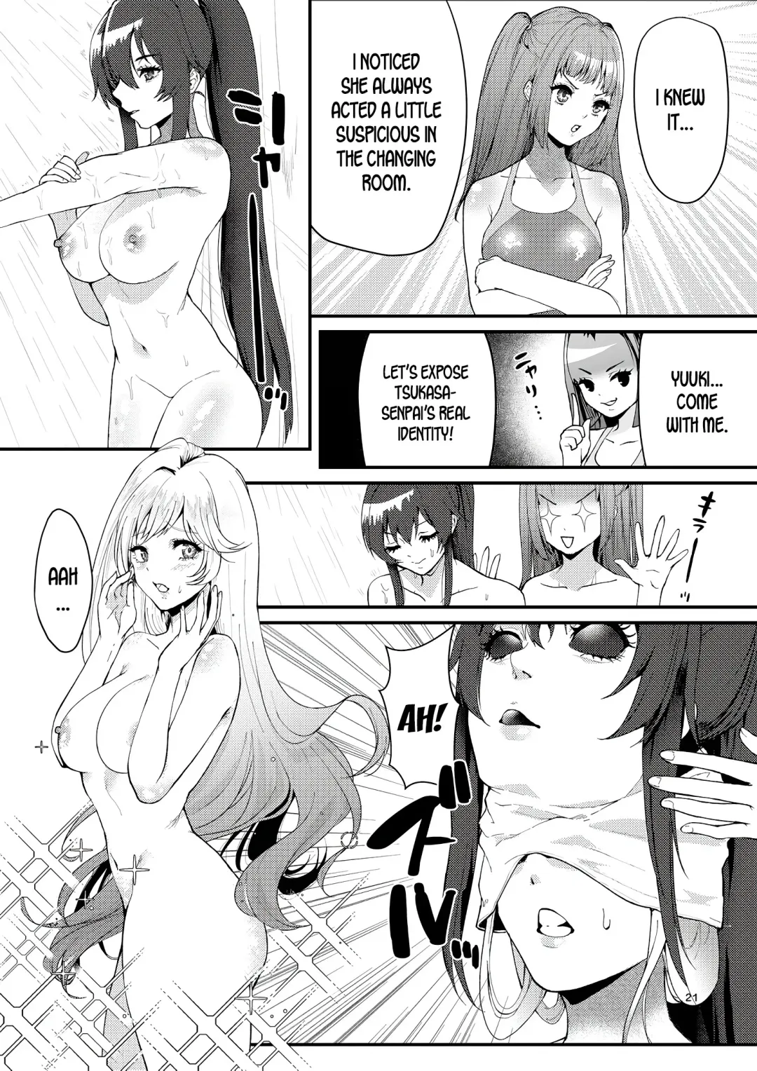 Suieibu no Kowai Senpai! | The Swim Club's Scary Senpai! Fhentai - Page 18