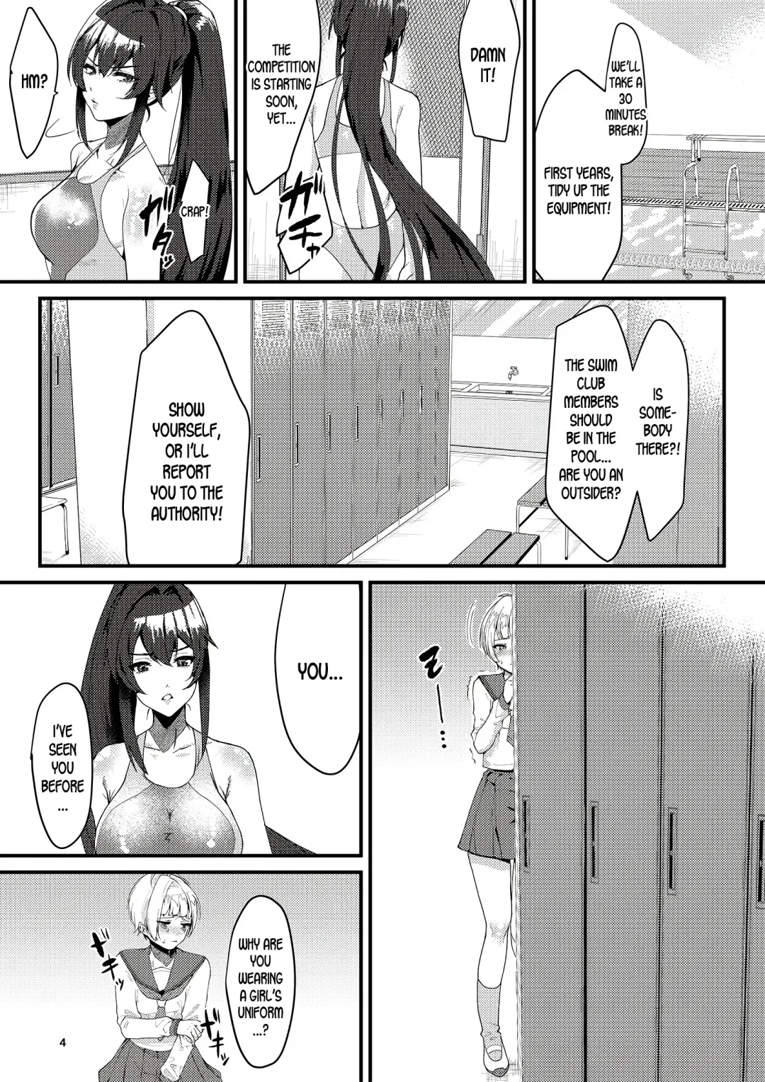 Suieibu no Kowai Senpai! | The Swim Club's Scary Senpai! Fhentai - Page 2
