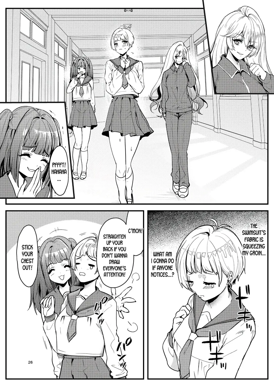 Suieibu no Kowai Senpai! | The Swim Club's Scary Senpai! Fhentai - Page 23