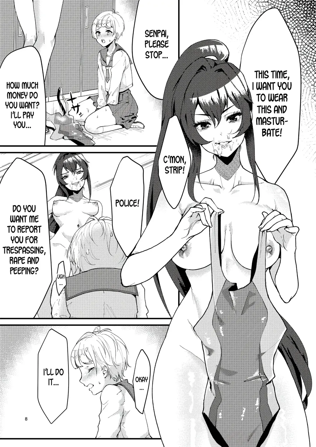 Suieibu no Kowai Senpai! | The Swim Club's Scary Senpai! Fhentai - Page 6