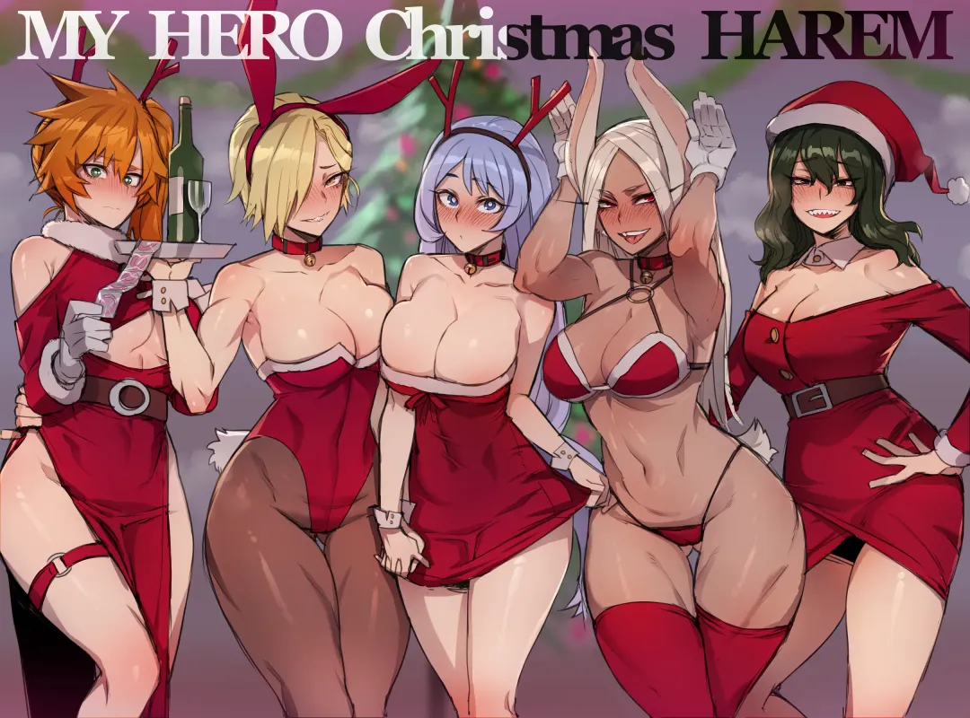 [Ratatatat74] MY HERO Christmas HAREM Fhentai - Page 1