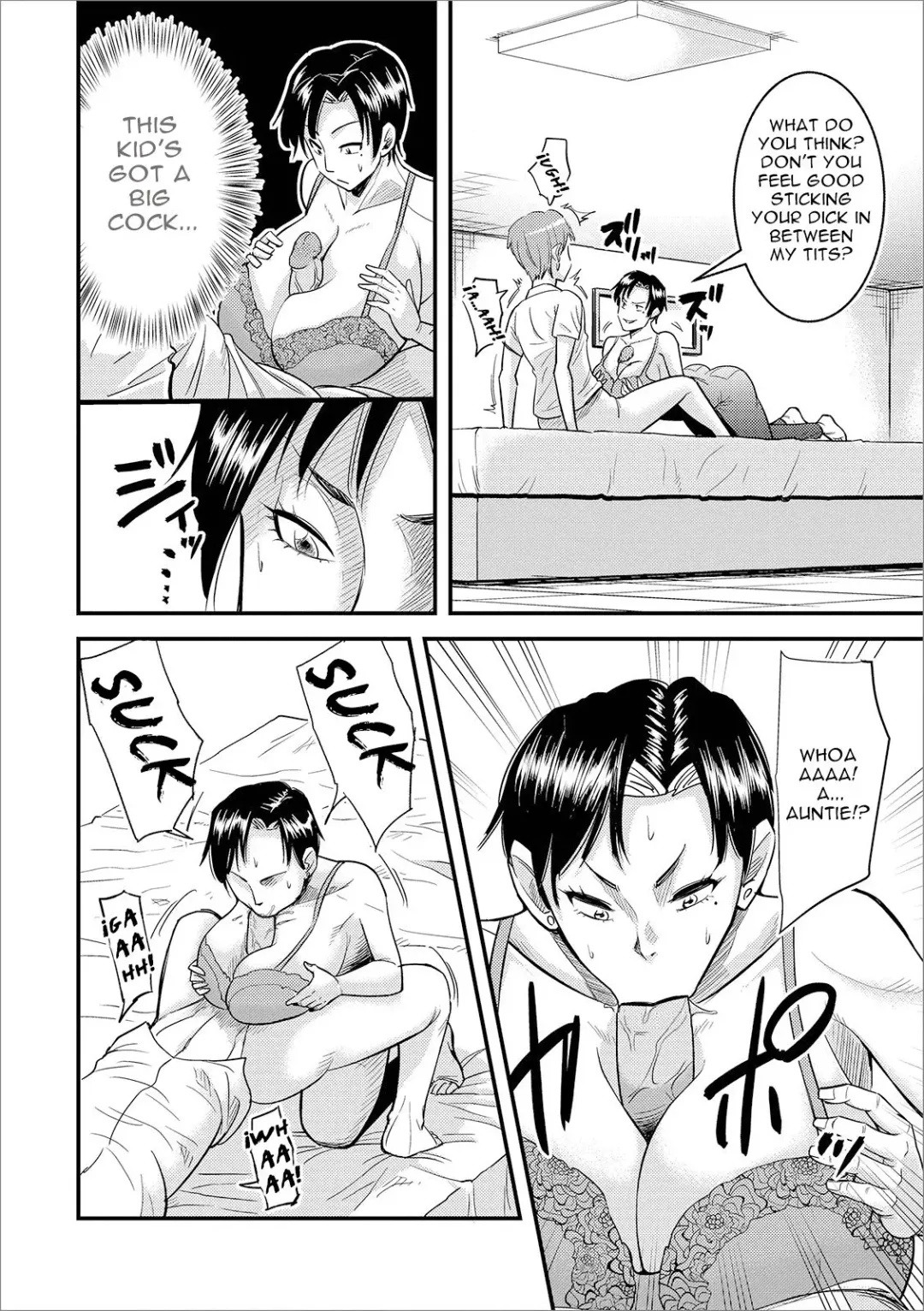 [Nobishiro] Eroi Oba-san | My Erotic Auntie (decensored) Fhentai - Page 4