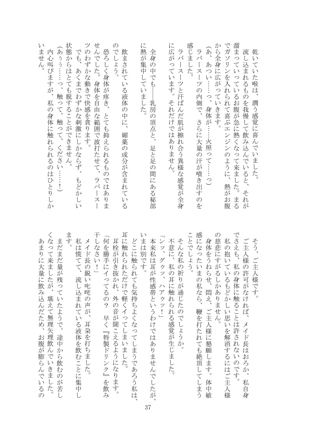 [Tiasti] Kaihen sareta Sekai no Katasumi de ~ Maid Inuyama Chitose Hen ~ Fhentai - Page 38