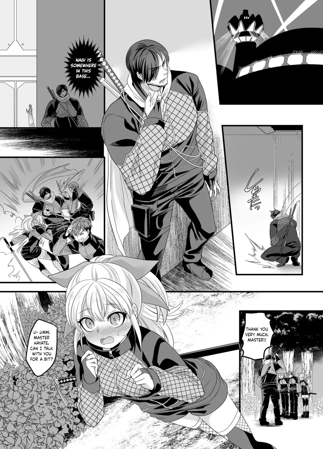 [Kouji] ShippuuTokunin Hayate ~Ingoku ni Otsu Kedakaki Ninkon~ | Elite Gale Ninja: Hayate ~Noble Shinobi Spirit Falling into Lewd Hell~ Fhentai - Page 2