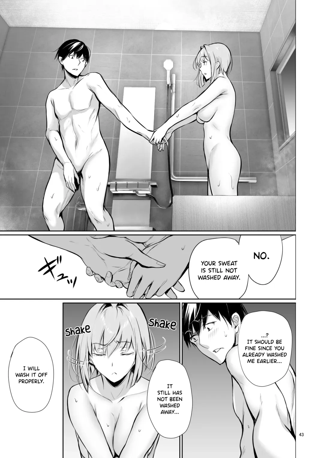 [Gentsuki] Homestay-chu no Doitsu Musume ga Issho ni Furo ni Haitte Kuru Wake | The Reason Why a German Girl Takes a Bath Together With Me on Her Homestay Fhentai - Page 43