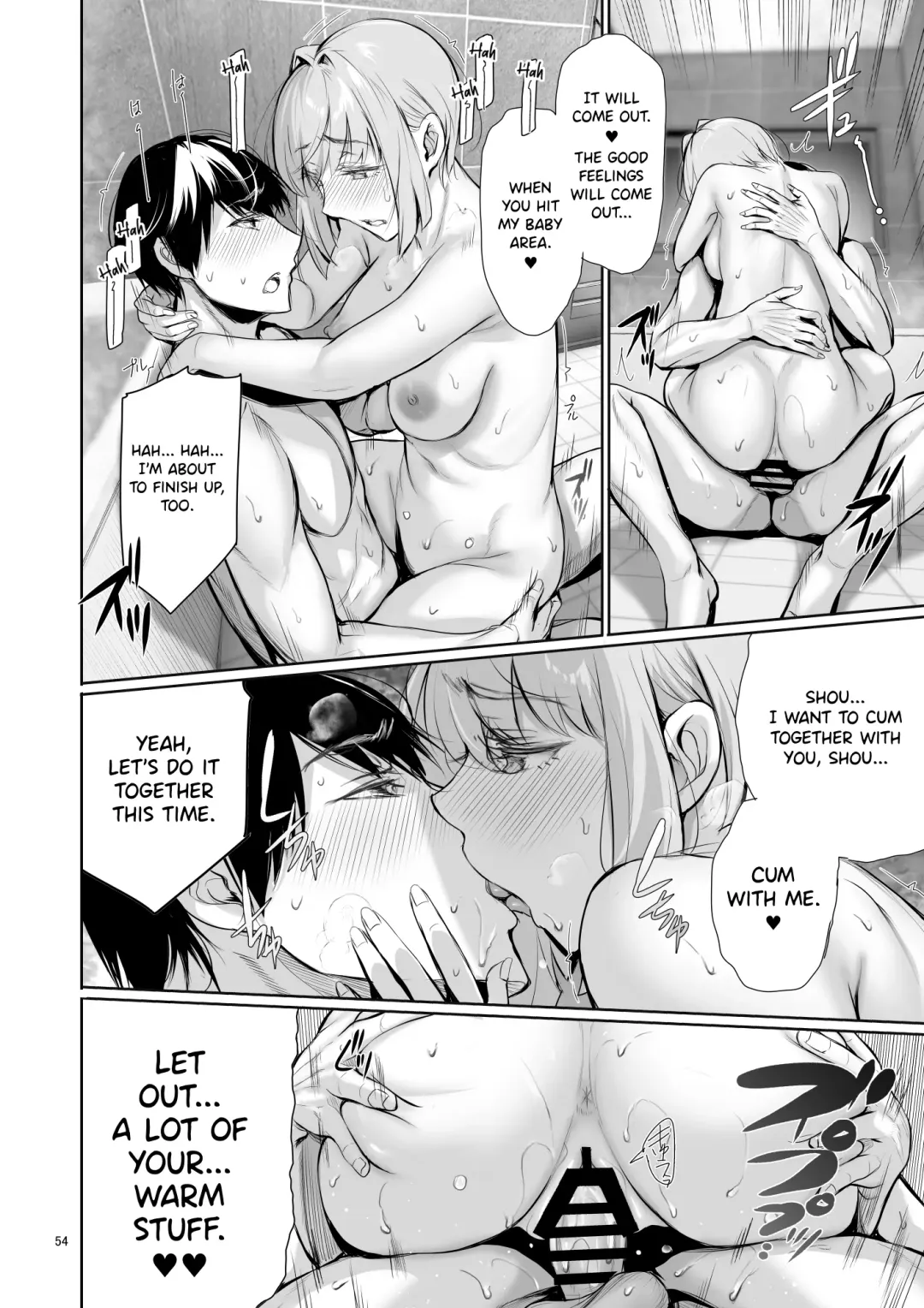 [Gentsuki] Homestay-chu no Doitsu Musume ga Issho ni Furo ni Haitte Kuru Wake | The Reason Why a German Girl Takes a Bath Together With Me on Her Homestay Fhentai - Page 54