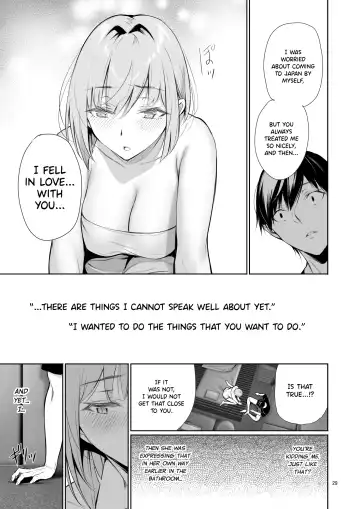 [Gentsuki] Homestay-chu no Doitsu Musume ga Issho ni Furo ni Haitte Kuru Wake | The Reason Why a German Girl Takes a Bath Together With Me on Her Homestay Fhentai - Page 29