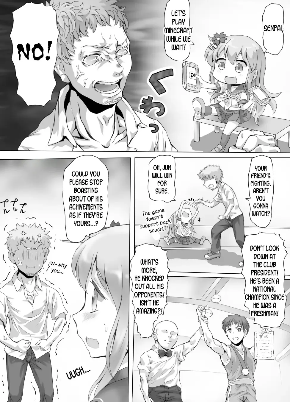 [Ariku] Naburi Tokidoki Shasei zo Ku~tsu!! ~Onna ni Makerutte Donna Kimochidesu ka~ Fhentai - Page 10