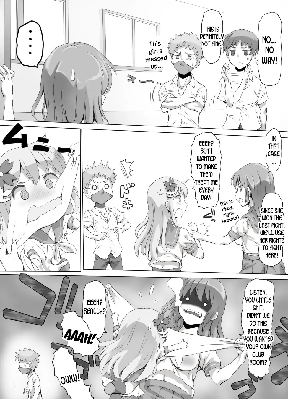 [Ariku] Naburi Tokidoki Shasei zo Ku~tsu!! ~Onna ni Makerutte Donna Kimochidesu ka~ Fhentai - Page 7