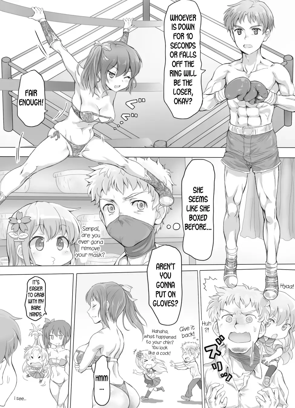 [Ariku] Naburi Tokidoki Shasei zo Ku~tsu!! ~Onna ni Makerutte Donna Kimochidesu ka~ Fhentai - Page 9