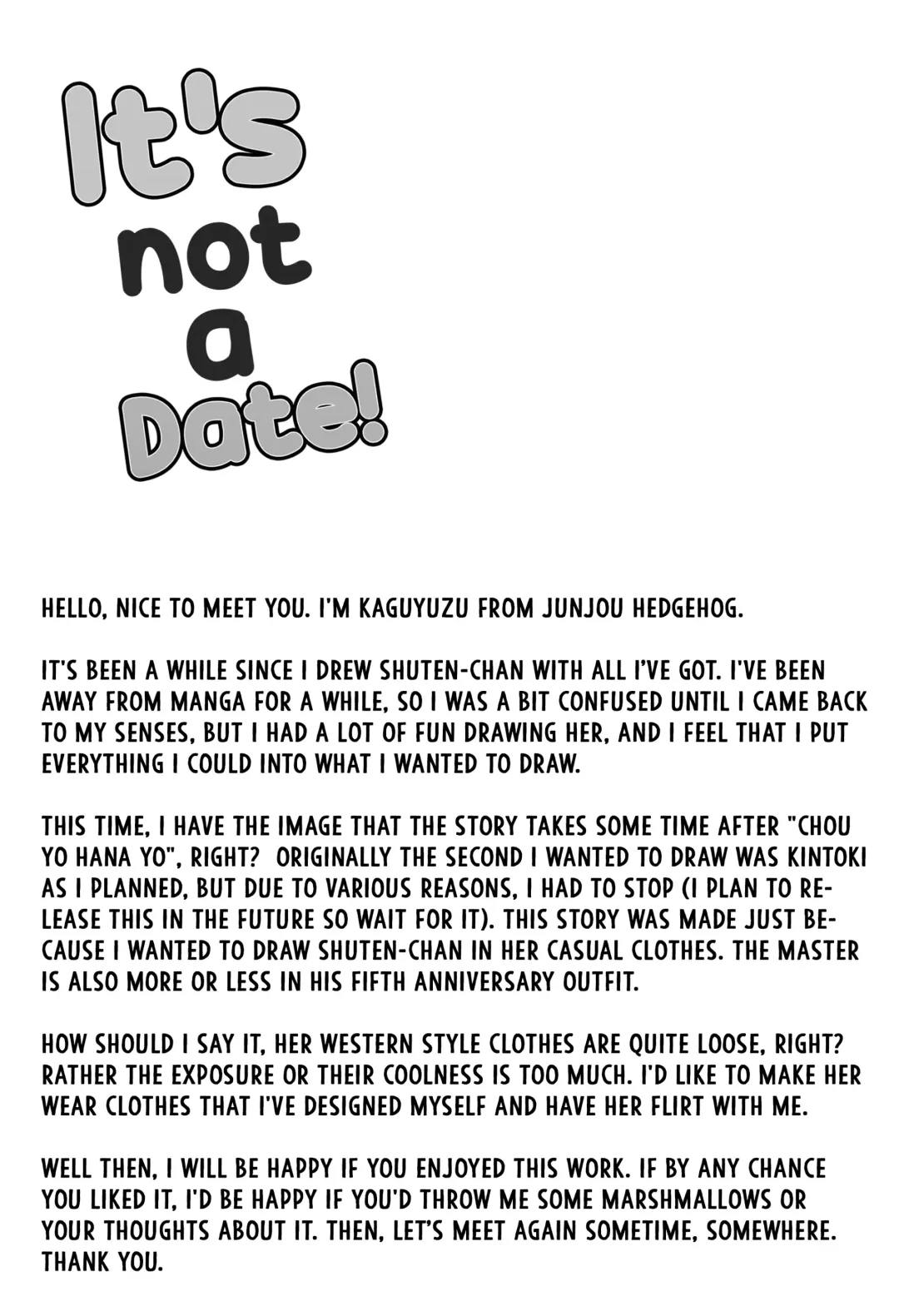 [Kaguyuzu] Date Nanka ja Nai! - It's not a date | It's not a date! Fhentai - Page 3