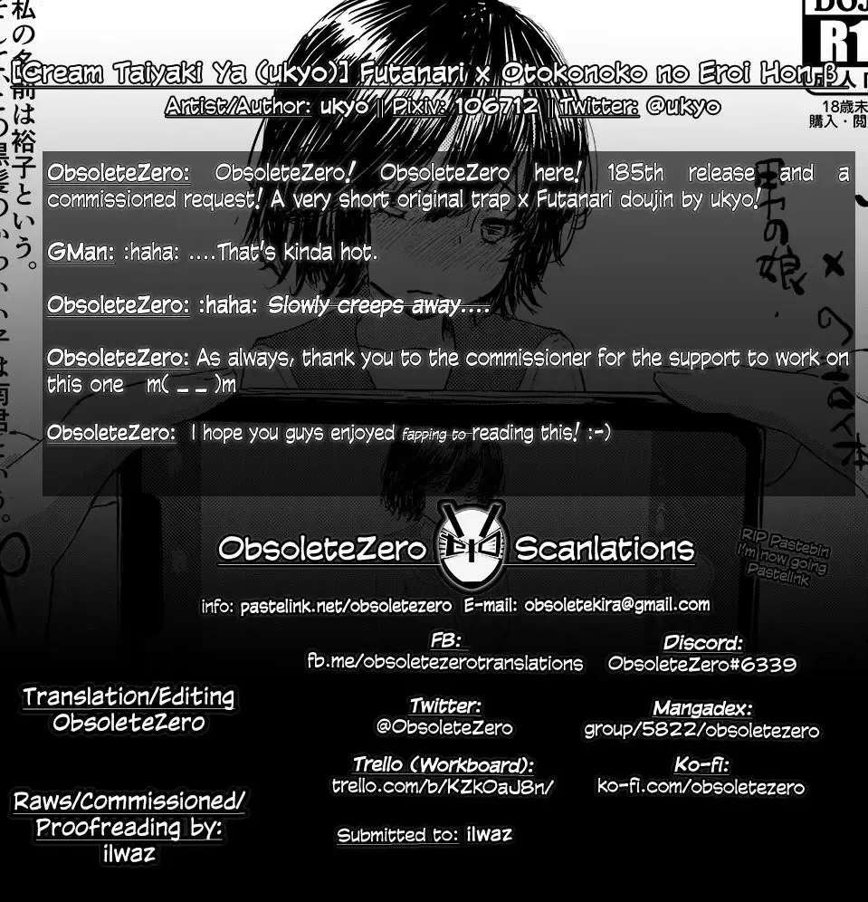 [Ukyo] Futanari x Otokonoko no Eroi Hon β | Futanari x Trap Ero Book Fhentai - Page 9