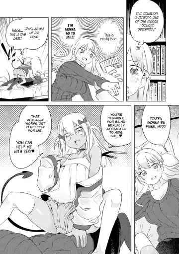 [Wakadori Nikomi] Succubus ga Lolicon Onee-san ni Makeru wake nai jan! | This Succubus Won't Lose to a Lolicon! Fhentai - Page 6