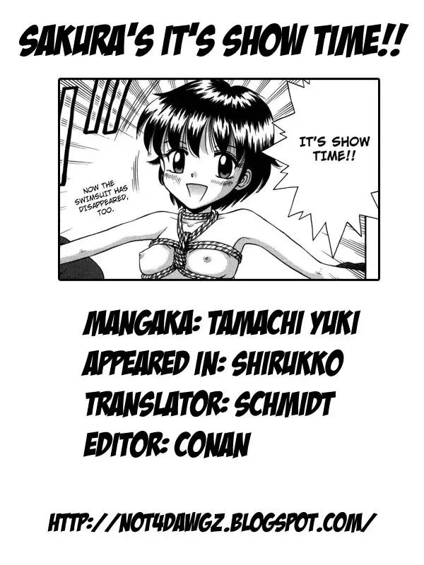 [Tamachi Yuki] Sakura no It's Show Time!! | Sakura's It's Show Time!! Fhentai - Page 7