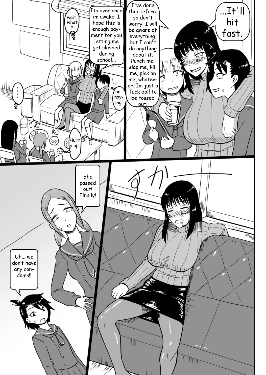 [Ml] Futanari Club and Intoxicated Teacher Fhentai - Page 2