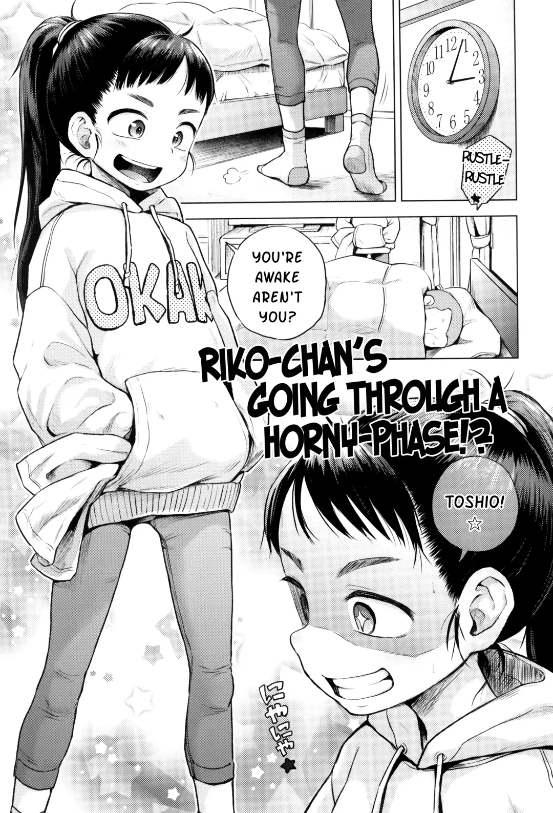 [Ponpon Itai] Riko-chan wa Hatsujouki!? | Riko-chan's Going Through a Horny-Phase!? Fhentai - Page 1