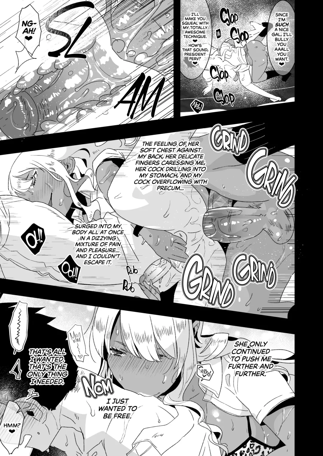 [Aimaitei Umami] Futanari Kyokon Kuro Gal ni Gyaku Anal Fukujuu Saserareru nante... | I Would Never Get Dominated and Pegged by a Tan Gal With a Huge Cock! (decensored) Fhentai - Page 16