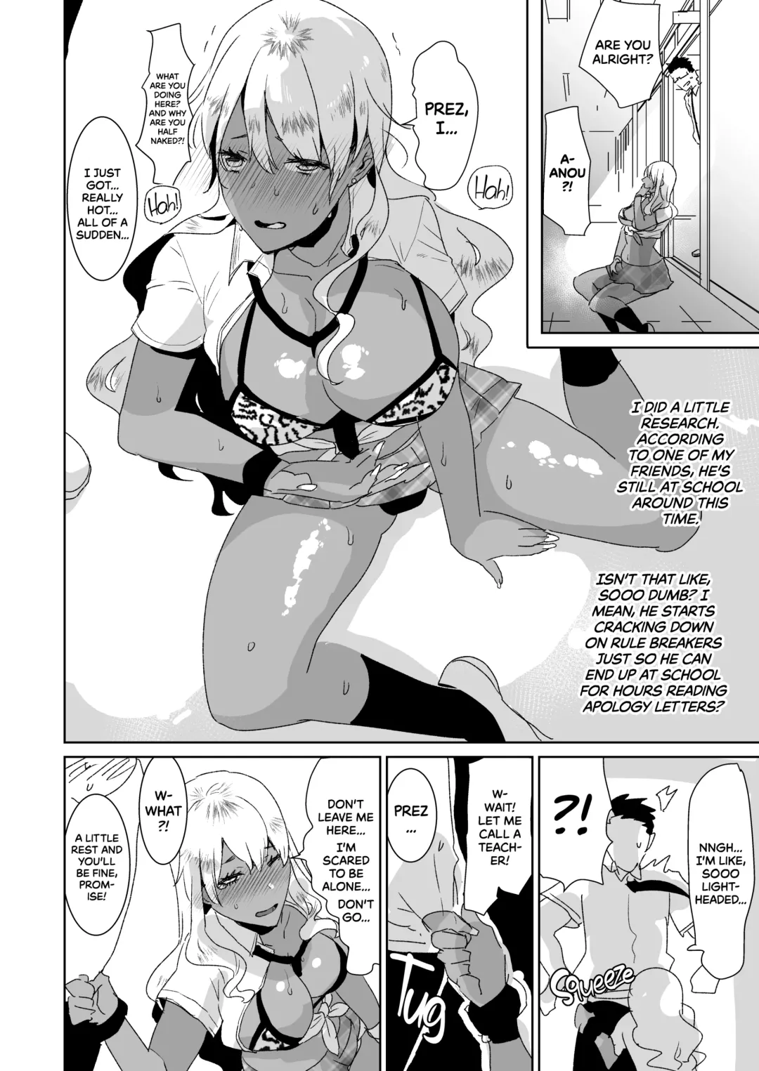 [Aimaitei Umami] Futanari Kyokon Kuro Gal ni Gyaku Anal Fukujuu Saserareru nante... | I Would Never Get Dominated and Pegged by a Tan Gal With a Huge Cock! (decensored) Fhentai - Page 5