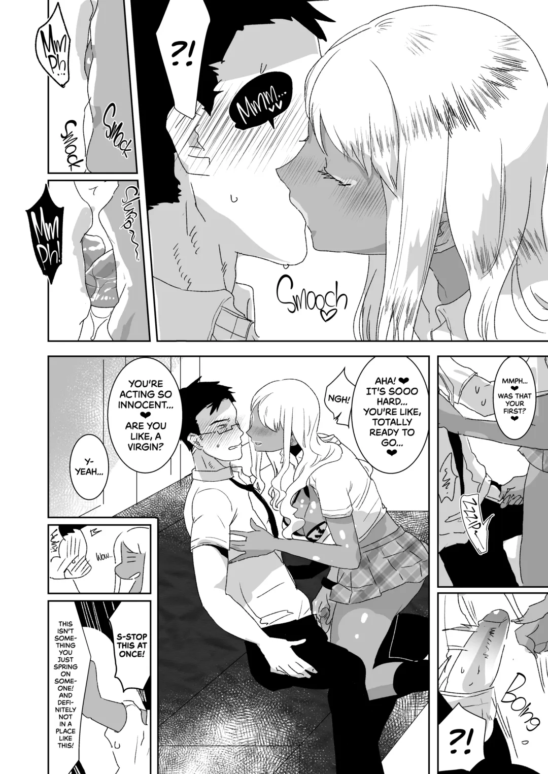 [Aimaitei Umami] Futanari Kyokon Kuro Gal ni Gyaku Anal Fukujuu Saserareru nante... | I Would Never Get Dominated and Pegged by a Tan Gal With a Huge Cock! (decensored) Fhentai - Page 7