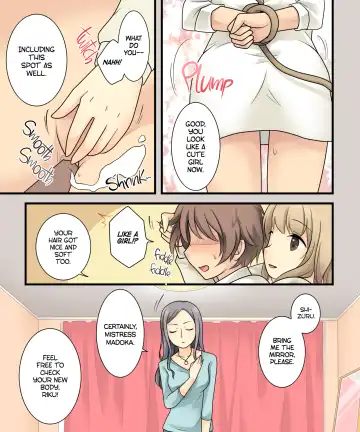 [Kuratsuka Riko] Leskko ni Otoko no Yosa o Oshieyou to Shitara Nyotaika Choukyou Sareta Ore | I Wanted to Have a Lesbian Get a Taste of My Cock, but I Got Turned Into a Girl Instead (decensored) Fhentai - Page 7