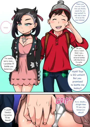 Read [Juna Juna Juice] Pokémon Sword Shield Victor x Marnie - Fhentai