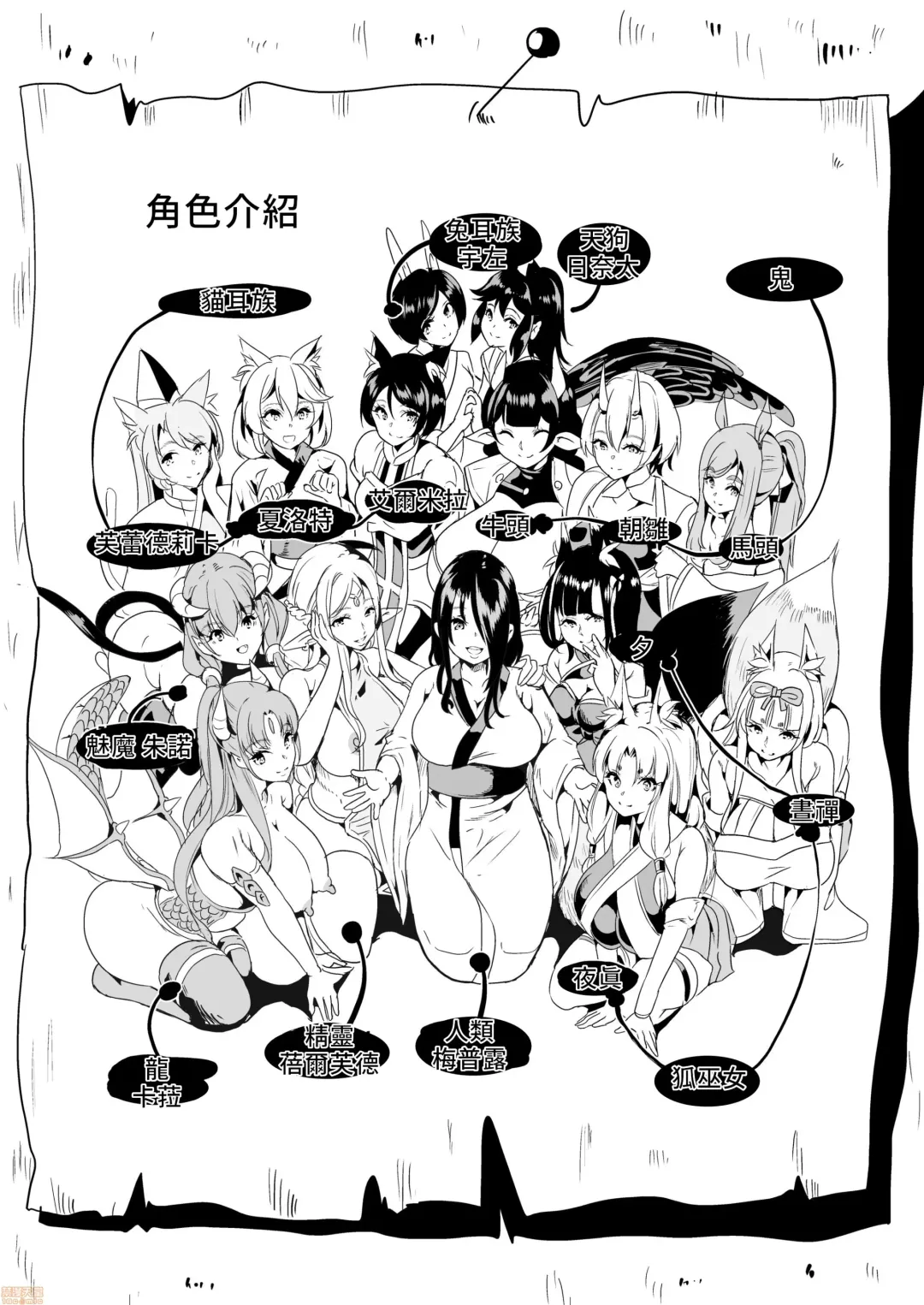 [Ootori Mahiro] 我的異世界後宮 鬼之高潮！ 有棒能使鬼推磨！！ [弥美津峠 (鳳まひろ)] 僕の異世界ハーレムシーズン2ep3 鬼イキ！地獄の沙汰も膣次第！？ Fhentai - Page 3