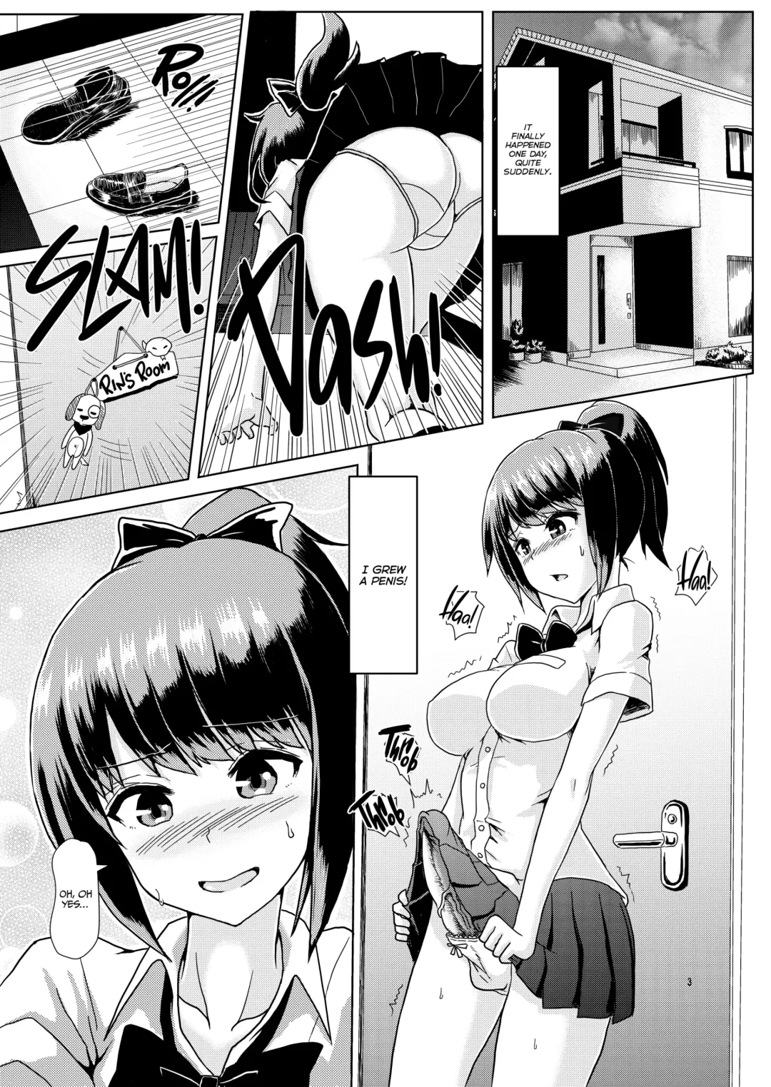 [Hakaba Yodomu] Issho ni Futanari Practice | Joint Futanari Practice (decensored) Fhentai - Page 2