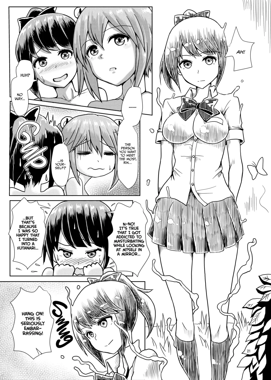 [Hakaba Yodomu] Issho ni Futanari Practice | Joint Futanari Practice (decensored) Fhentai - Page 20