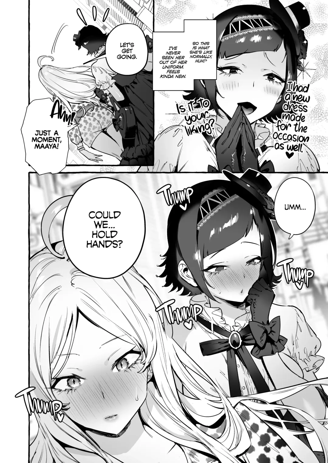 [Itami] Futanari-san to Nonke-san ♀ Hatsu Date Hen | Straight Girl Meets Futa: The First Date (decensored) Fhentai - Page 11