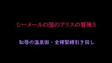 [Papermania] Shemale no Kuni no Alice no Bouken 3 Chijoku no Onsengai Zenra Kinbaku Hikimawashi Fhentai - Page 2