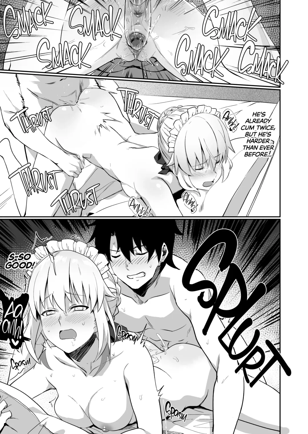 [Prime] Chaldea Soap SSS-kyuu Gohoushi Maid | Chaldea Soapland's Premium Maid (decensored) Fhentai - Page 14