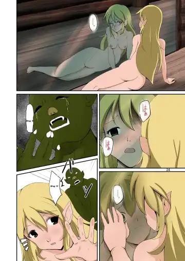 [Iwashita] Elf to Orc no Irekawari Dark Bon | Elf and Orc Replacement Dark Book Fhentai - Page 23