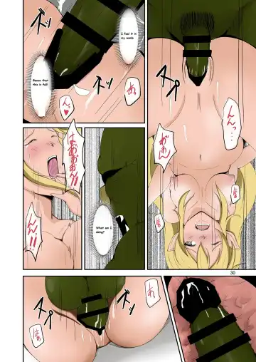 [Iwashita] Elf to Orc no Irekawari Dark Bon | Elf and Orc Replacement Dark Book Fhentai - Page 29