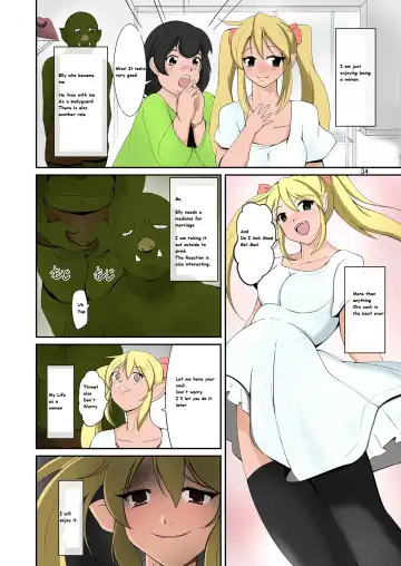 [Iwashita] Elf to Orc no Irekawari Dark Bon | Elf and Orc Replacement Dark Book Fhentai - Page 33